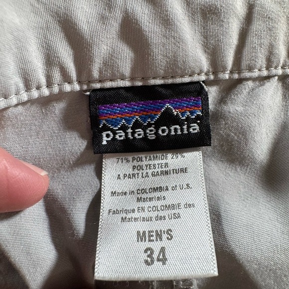 Vintage Patagonia Men's Lightweight Nylon Travel Pants 34x32 Japan Market Y2K - Picture 9 of 13